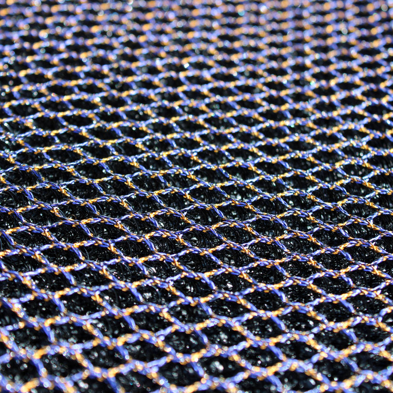 Doortex® Meshmat Entrance Mat, 50 x 80cm, Metallic Blue/Orange
