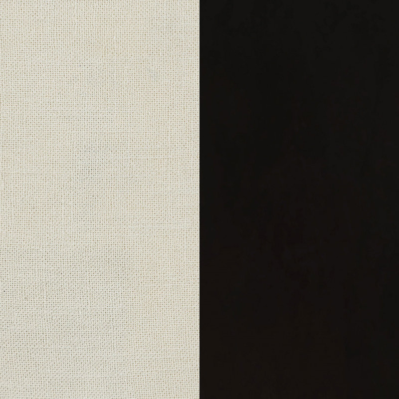 Fauteuil rembourré en tissu, beige