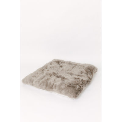 Faux Fur Throw Pillow