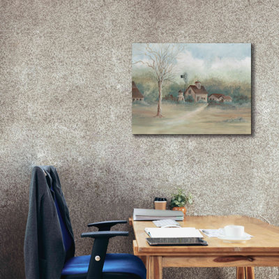 «Walsham Barns In The Distance» sur toile par Cindy Jacobs