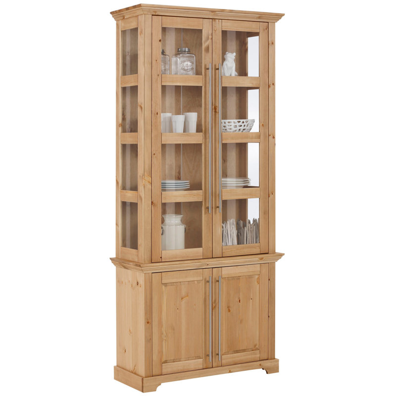 Welford Display Cabinet, Brown