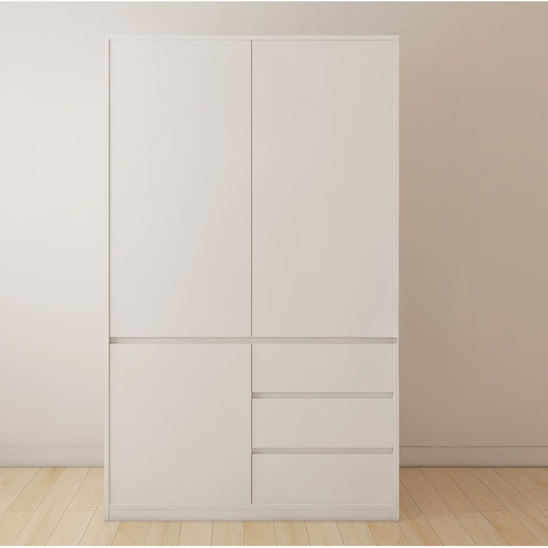 Garde-robe simple de couleur unie
