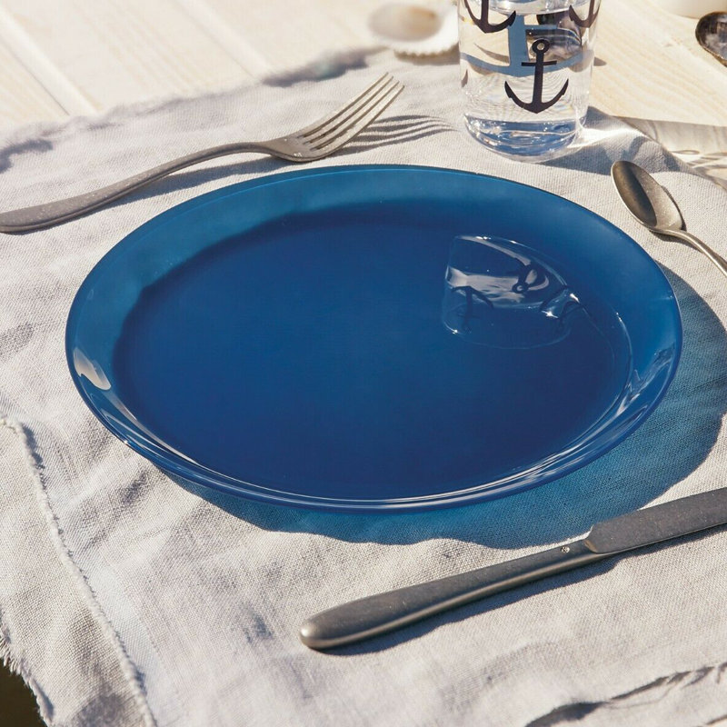 Dinner Plate, Blue