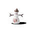 Hammershoi Christmas Snowgirl H 3.1" White W. Deco