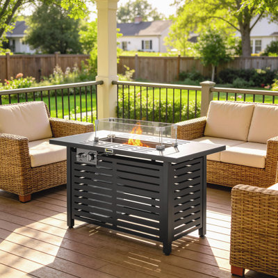 Rectangle Smokeless Fire Pit Stand