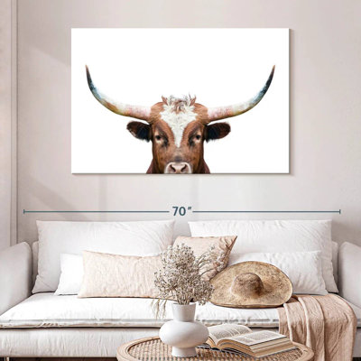 Brampt Peeking Long Horn