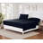 Split & Adjustable King Ultra Soft Double Brushed Microfiber Sheet Sets - Split King, Navy-131115508-131115525