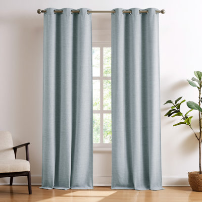 Brookstone Josie Blackout 2-Panel Window Curtain Set