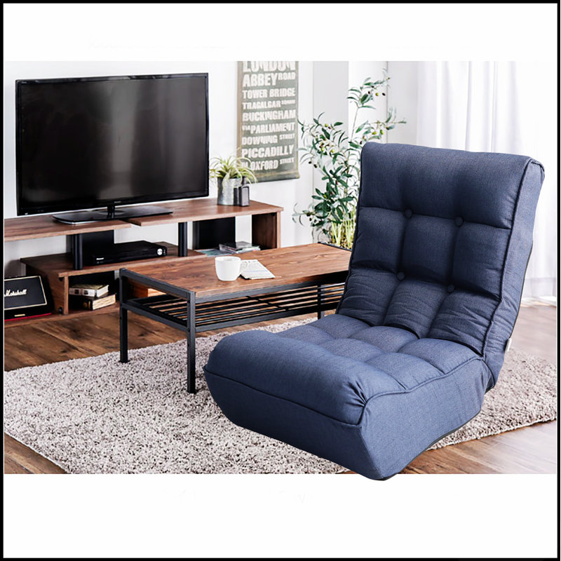 Single Sofa Reclining Chair with Foldable Design and Adjustable Angles for Ultimate Comfort and Space Efficiency