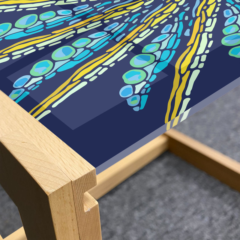 Jalaiya Sled Coffee Table, 62cm H x 74cm W x 40cm D