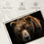 Ours brun extrême-oriental sur toile-615661280