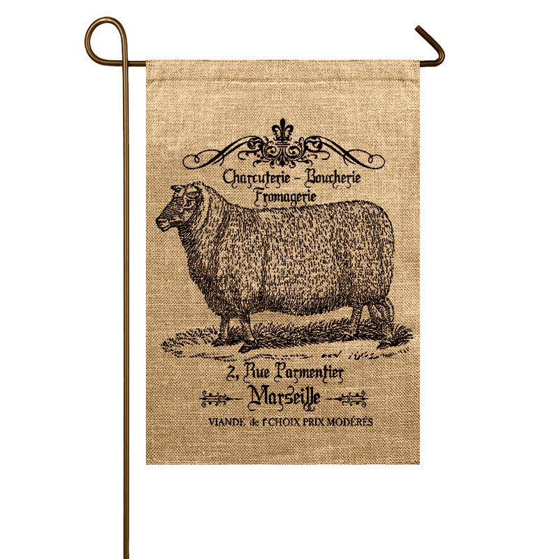Drapeau de jardin Finchamp