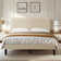 Auxter Adjustable Upholstered Head Height Bed Frame