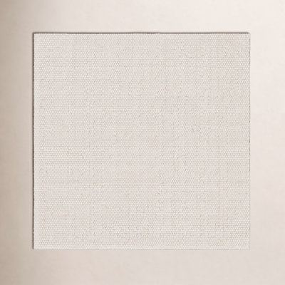 Elle Ivory Hand-Woven Wool Rug