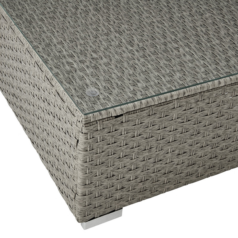 Erke 5 - Person Seating Group with Cushions, Light Grey, Grey