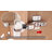 Carved Sideboard with Door and Solid Wood Legs-662281928-649563577