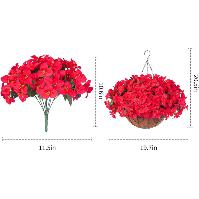 27cm Plant, Red