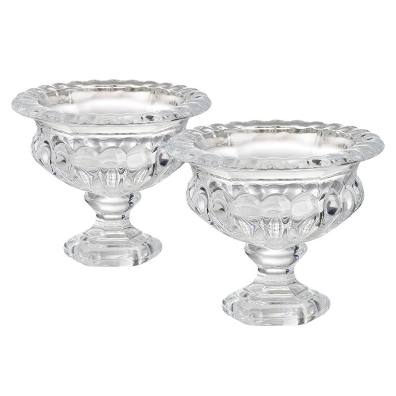 Vases - ensemble de 2 - transparent