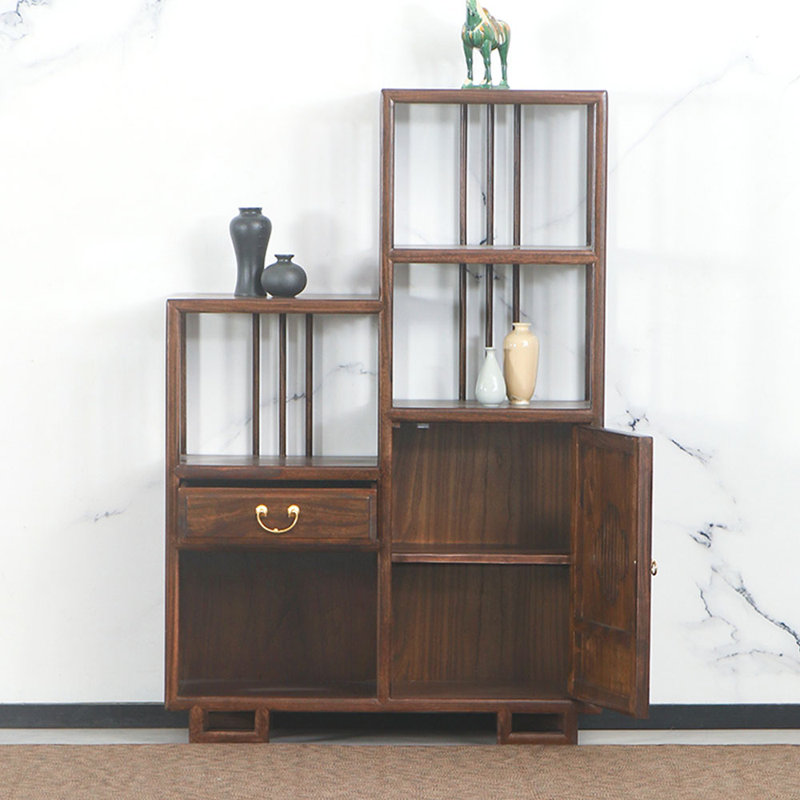 Bibliothèque de rangement de style chinois