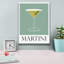  «Martini» par l'Arctique, art mural sur toile, 12 po x 16 po-1141781190