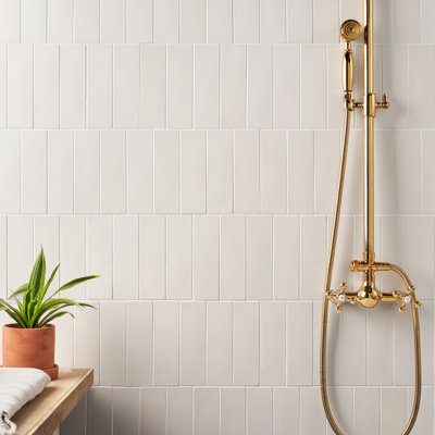 Vibe 2" x 8" Matte Cement Subway Wall Tile