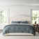 Allis Upholstered Wingback Bed