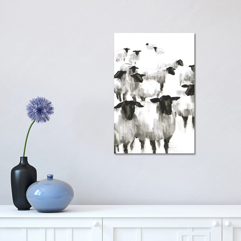 Print, H 18 po x l 12 po x 1,5 po, Toile tendue, Pas de tapis