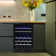Newair 24" 46 Bottle Dual Zone Built-in Wine Refrigerator with Beechwood Shelves and Safety Lock