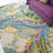 Galleria Floral Handmade Tufted Wool Blue/Green/Yellow Area Rug-30609236