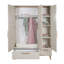 Jil 3 Door Wardrobe