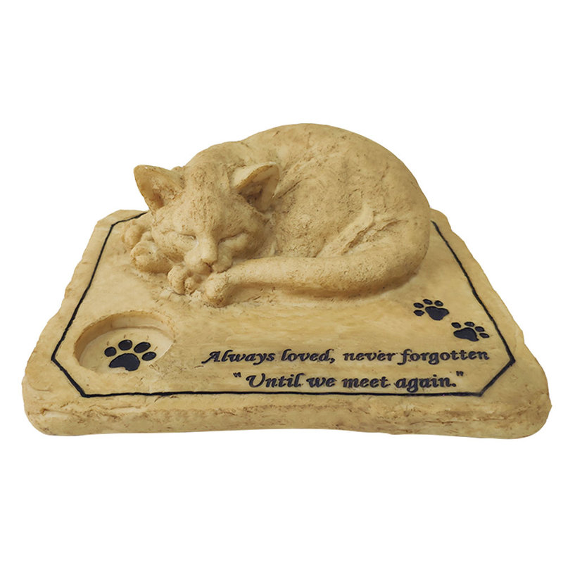 Cat Memorial Stone 
