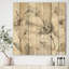 « pivoines iv », impression sur bois-37112780
