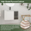 Ensemble de meuble-lavabo simple 30 po avec plateau en céramique Quorin-1563525452