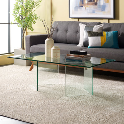 Meri Glass Single Coffee Table