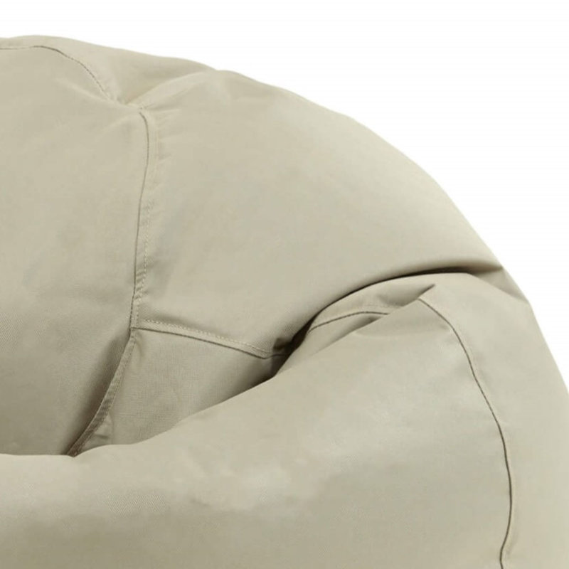 Kingston Water-Resistant Classic Bean Bag, Beige