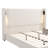 Upholstered King - Sized Beige Bed With High Wingback Headboard, Reading Lamp And , Comfortable Foam, Wood Support, Quick Setup For Bedroom Size, Frame, Beige, Wingback, Installation