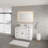 Bathroom Led Mirror Is Multi-Functional And Each Function Is Controlled By A Smart Touch Button