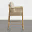 Tabouret de comptoir rembourré avec structure en métal-1230356908