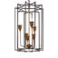 Billerica 6 - Light Bronze Lantern Pendant