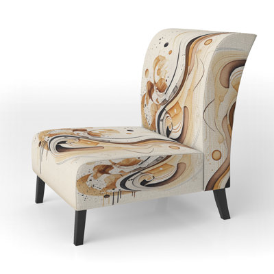 Kyheem Upholstered Slipper Chair