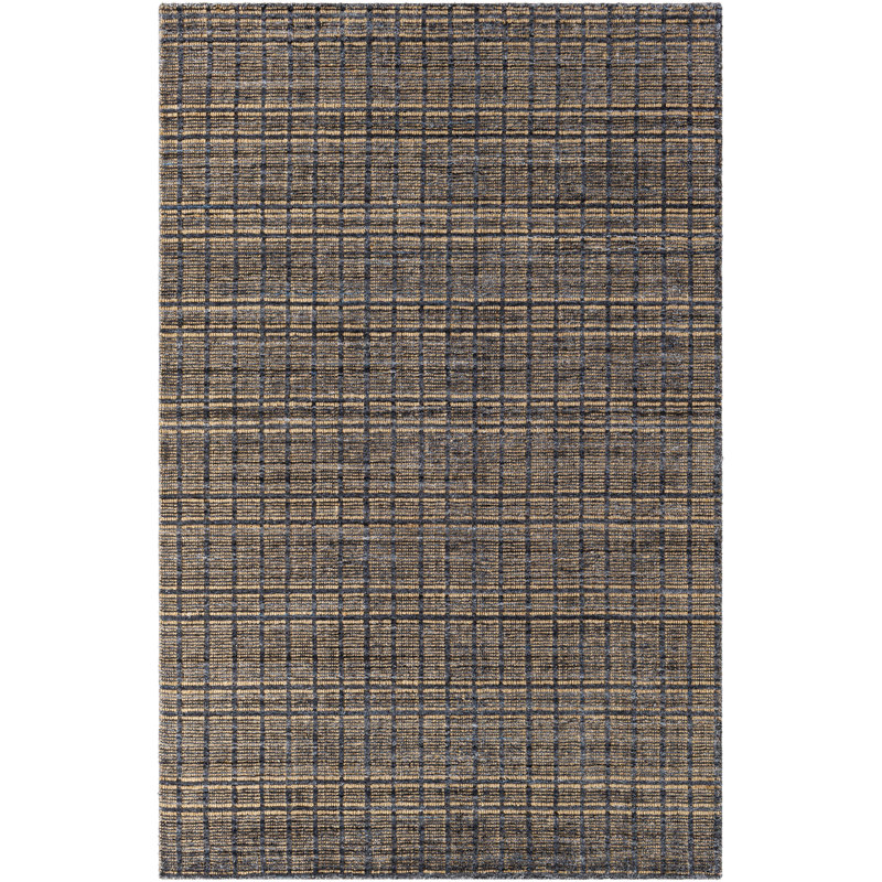 Spanjian Geometric Indoor Rug, Rectangle 8' x 10'
