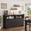 Buffet/meuble de rangement de 55 pouces avec 4 portes-1532239341