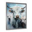 Aquarelle Highland Yaks Family I - Yaks, art mural sur toile-97204296-97204285