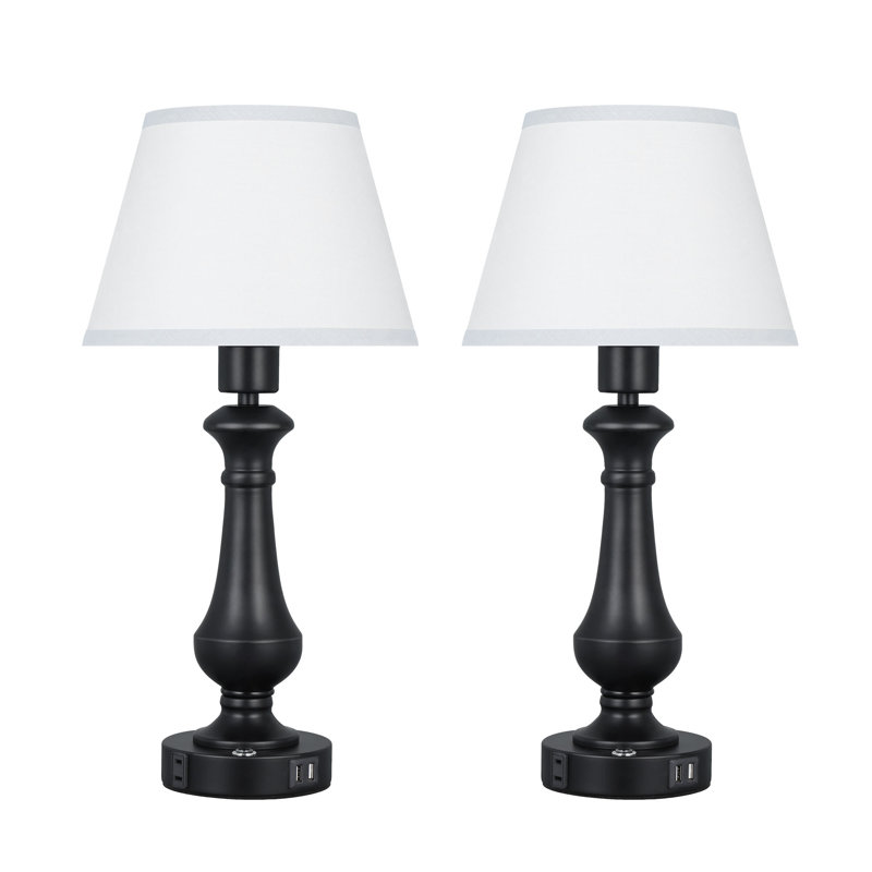 Esmihan Metal USB Table Lamp