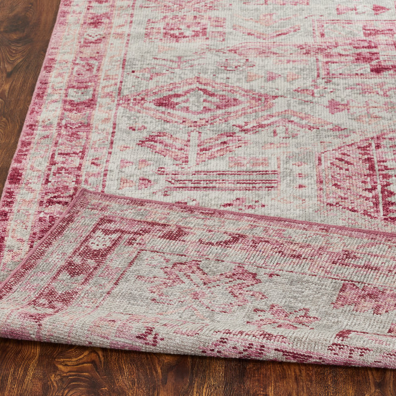 Malgadey Wool Oriental Area Rug, Rectangle 2' x 3'