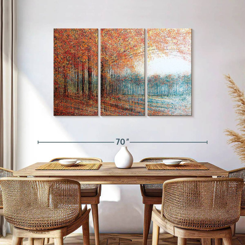 Avery The Red Trees, 36" H x 57" W
