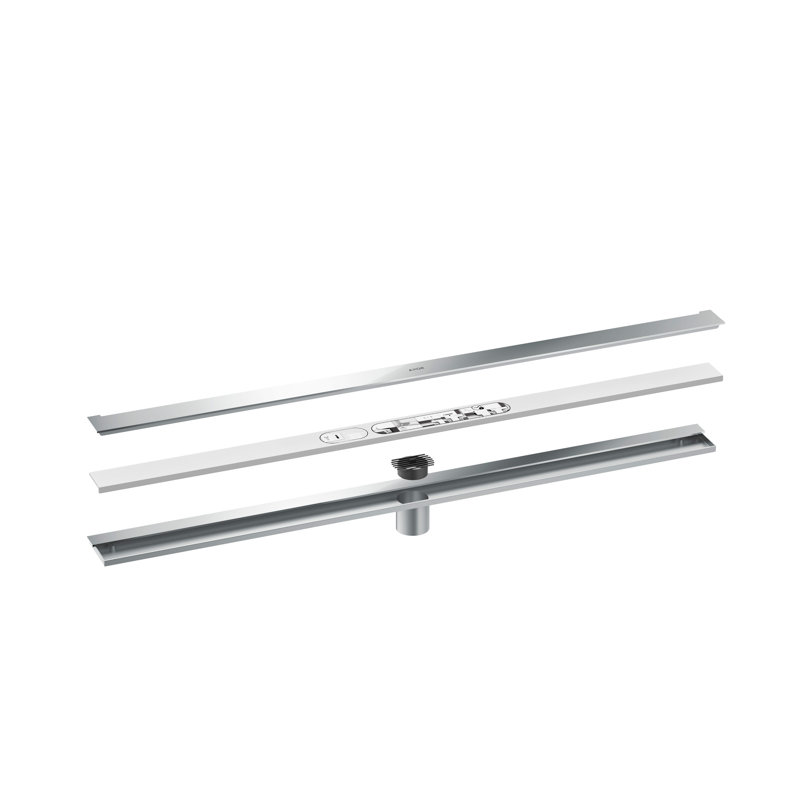 AXOR Drains Wall Installation 39 3/8", Chrome