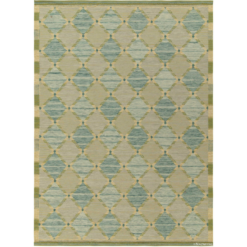 Tapis en laine d'inspiration suédoise moderne