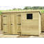 Kristen 10 ft. W x 7 ft. D Solid Wood Garden Shed-423886699