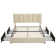 Cahlin Bed Frame With Storage Drawer Upholstered Adjustable Headboard Platform Storage Bed No Box Sp